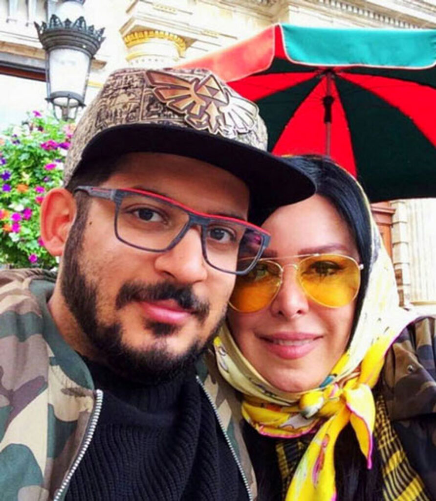 فلور نظری و پسرش