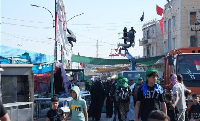 کشور عراق , اربعین , اربعین حسینی 1403 ,