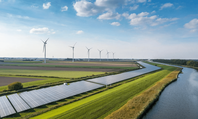 برگزاری مسابقه فوتبال در هلند با استفاده از انرژی باد و خورشید