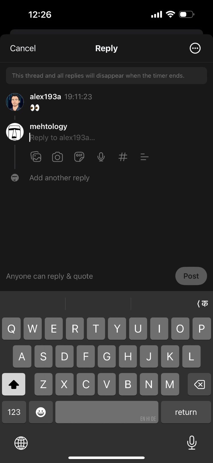 blank