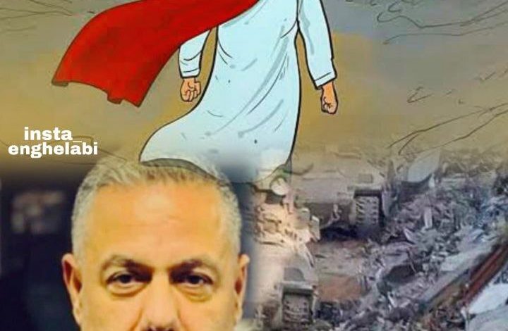 پزشک غزه در حال رفتن به سمت تانک ها