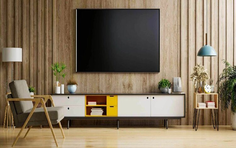 راهنمای ابعاد میز تلویزیون