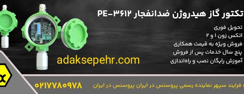 خرید دتکتور گاز هیدروژن پروسنس PE-3612 و مشخصات فنی