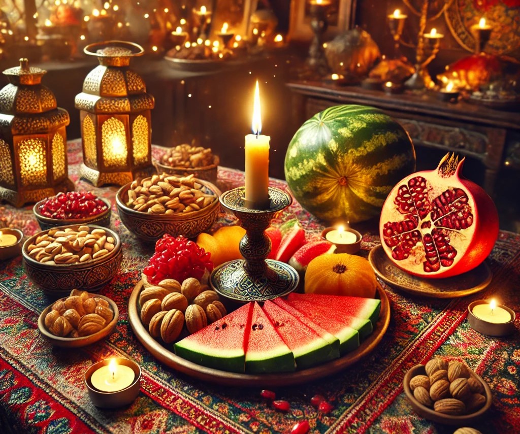 شب چله - لیست وسایل شب یلدا