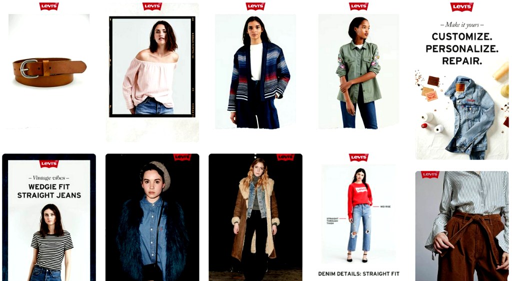 Levi's and Pinterest collaboration