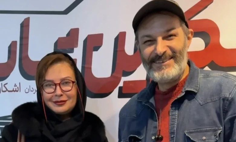 رامین پرچمی و لعیا زنگنه
