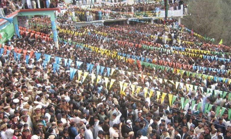 جشن پرچم گشایی در پاراچنار پاکستان