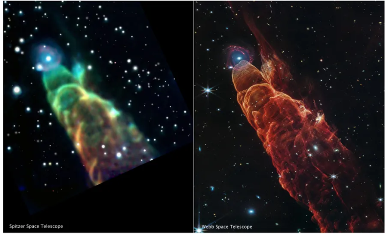 شکار «گردباد کیهانی» در تصویر جدید «جیمز وب»