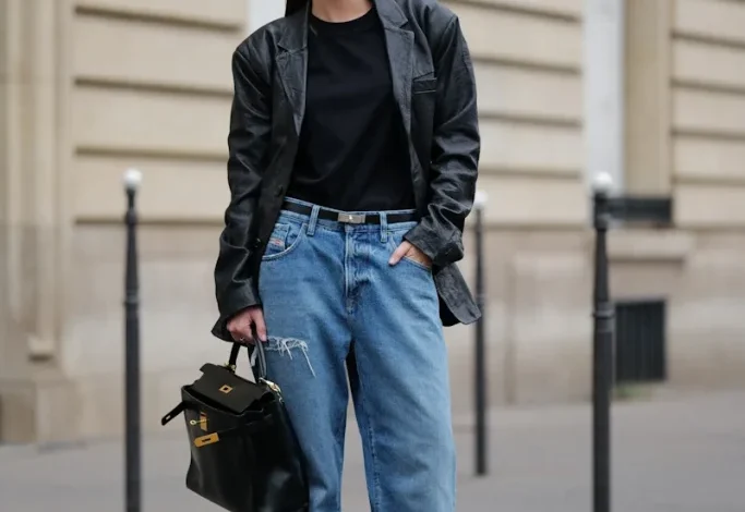 استایل پیراهن داخل شلوار