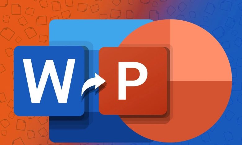 روش های تبدیل ورد به پاور پوینت