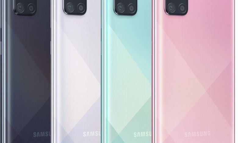 گوشی موبایل سامسونگ مدل Galaxy A71