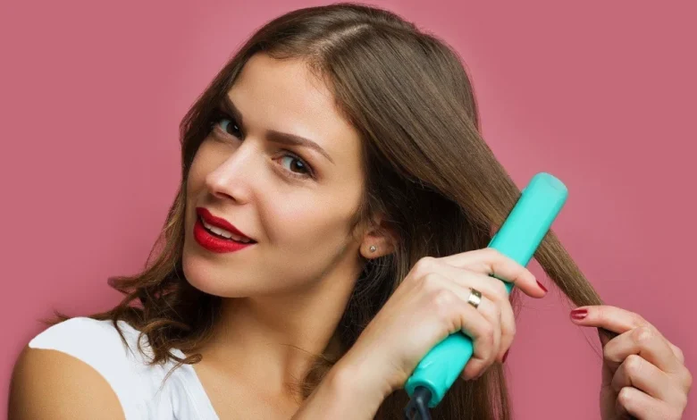 فر کردن مو با اتو مو