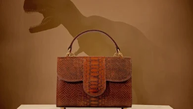 کیف دستی از چرم تی رکس
