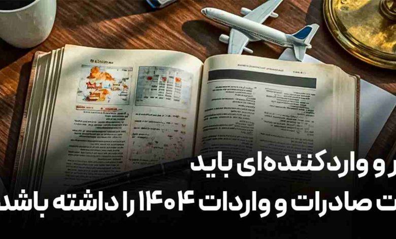 چرا هر تاجر و واردکننده_ای باید کتاب مقررات صادرات و واردات ۱۴۰۴ را داشته باشد؟