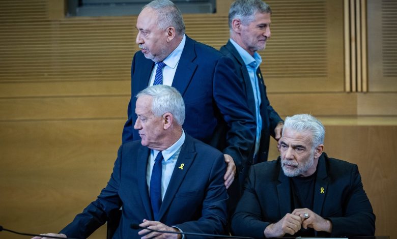 بنی گانتس , بنیامین نتانیاهو ,