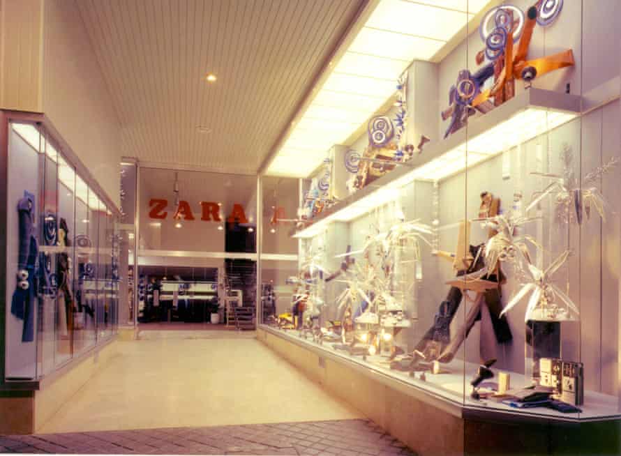 Zara’s first store in La Coruña, 1975