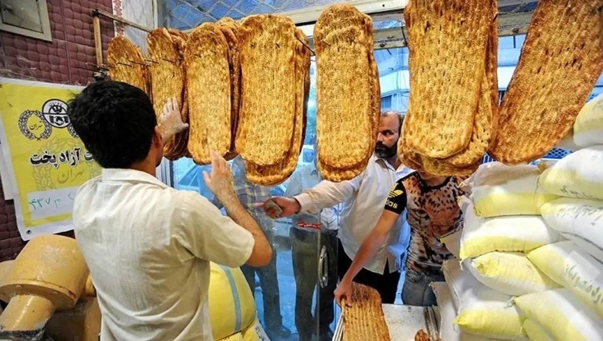 نان در تهران بالای ۵۰ درصد گران شد