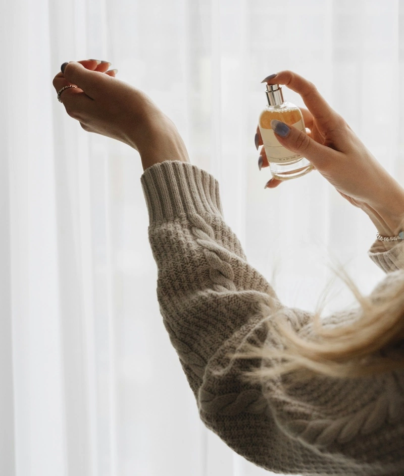 ترکیب عطرها روی پوست