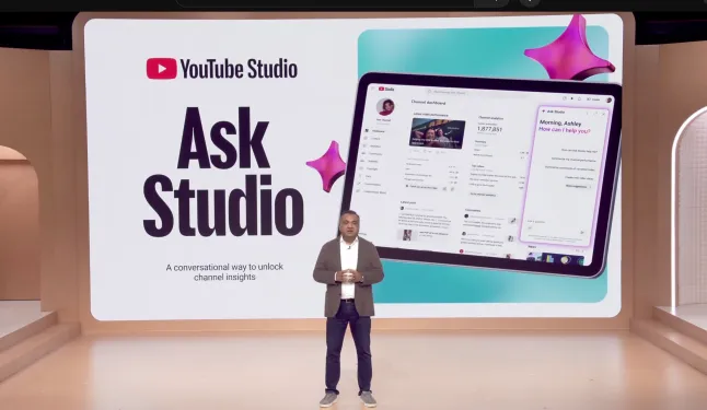 youtube ask studio - برند یوتیوب با موجی از ابزارهای نسل جدید و هوش مصنوعی، تجربه خلاقان را دگرگون میکند