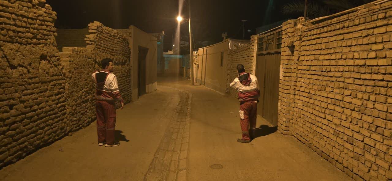 اولین تصاویر از مناطق متأثر از زلزله در اصفهان