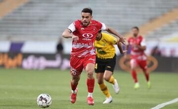 عکس | پسر خوشگل اوستون اورونوف در تمرین پرسپولیس