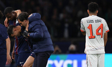 تصاویر بدترین حادثه هفته چهارم لیگ قهرمانان اروپا؛ اشرف تا آستانه غش رفت!