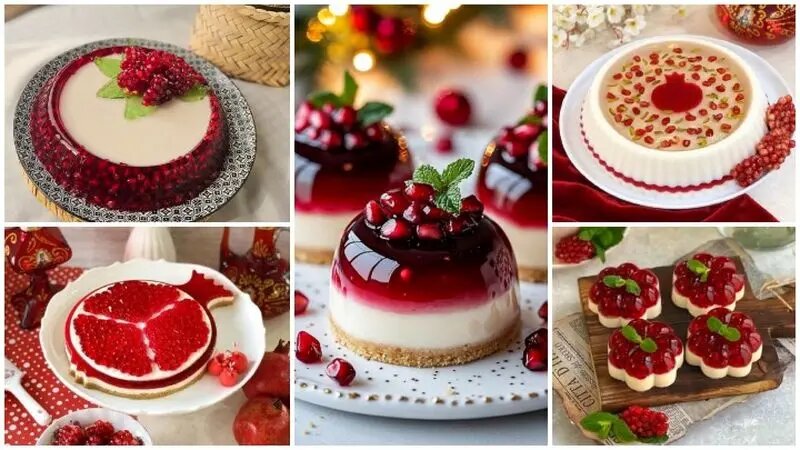 بهترین تزئین دسر و ژله شب یلدا برای عروس‌ های ۱۴۰۴