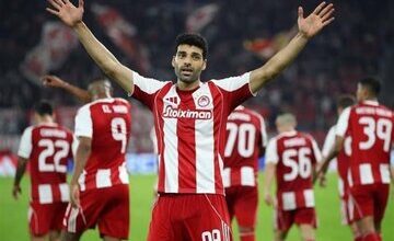 برد پرگل المپیاکوس با درخشش مهدی طارمی