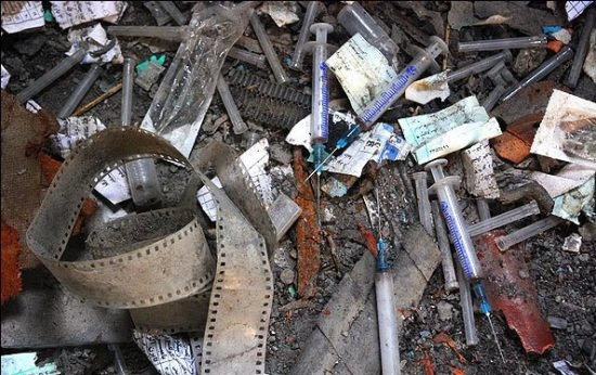 سرنگ آلوده اچ‌آی‌وی