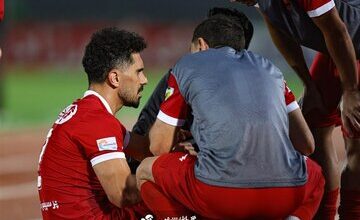 آخرین وضعیت مصدومیت کاپیتان پرسپولیس