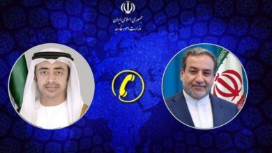 عراقچی شیخ عبدالله بن زاید آل نهیان