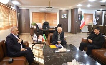 دیدار امیر قلعه‌نویی با استاندار مازندران