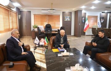 دیدار امیر قلعهنویی با استاندار مازندران