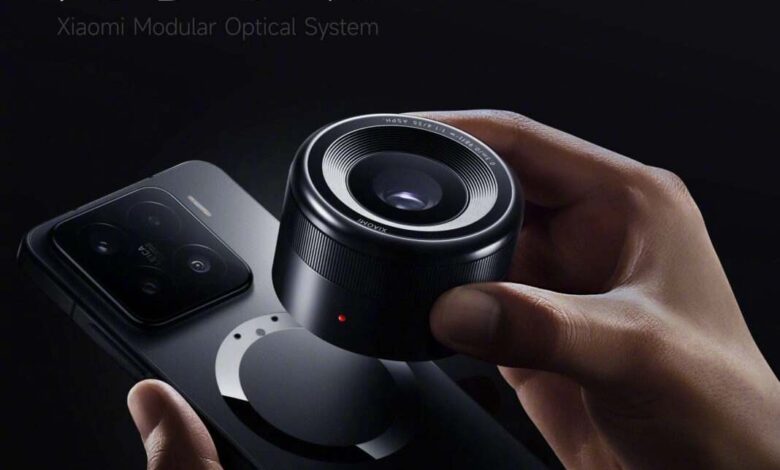 Xiaomi modular optical lens 1068x1424 1 - شیائومی با لنز مغناطیسی ۱۰۰ مگاپیکسلی، مرز میان موبایل و دوربین را از بین می‌برد
