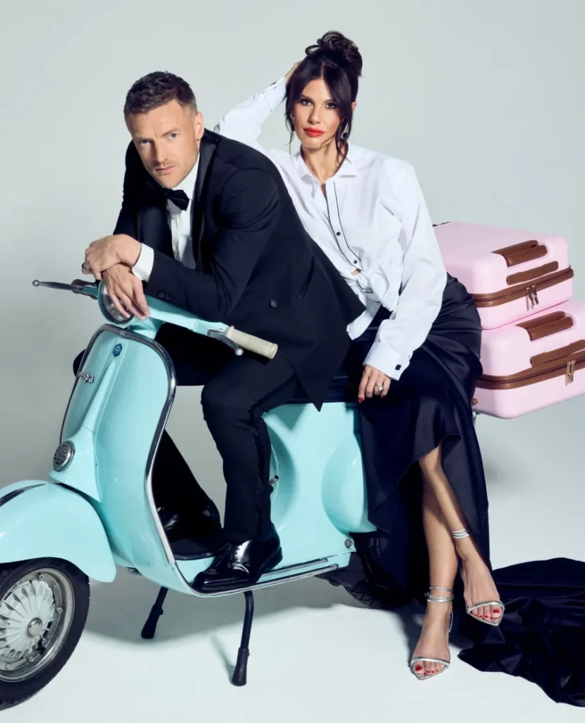 جیمی واردی و همسرش