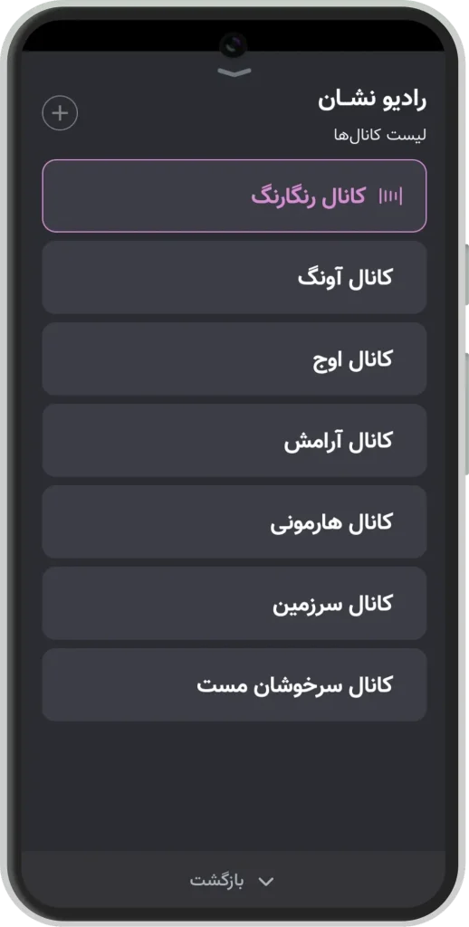 «رادیو نشان» هفت کانال موسیقی با آثاری از ۱۵۰ هزار هنرمند داخلی و خارجی دارد.
