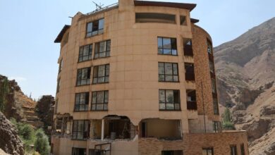 تخریب ساختمان ۱۰ طبقه غیرمجاز میگون