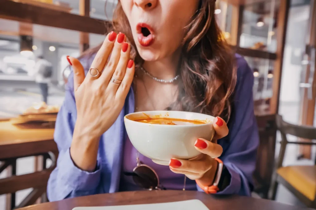 غذای تند