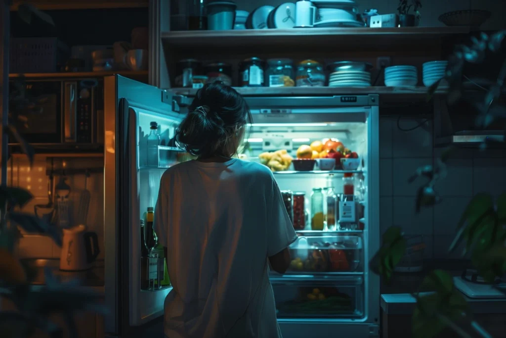 میل به تنقلات در شب
